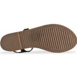 Geox D Sozy S A Slide Sandalen, voor dames, zwart, 36,5 EU, zwart, 36.5 EU