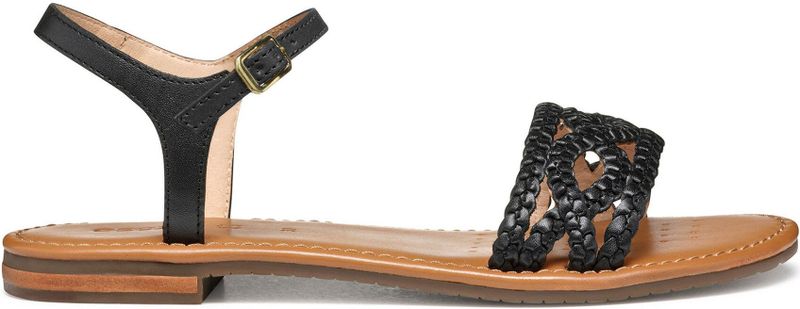 Geox - Sozy S - Sandalen - Leer - Zwart