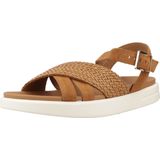 Geox - Xand 2S - Sandalen - Zwart - Suède - Dames