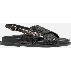 Geox - Adelash - Sandalen - Zwart - Leer