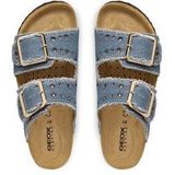 Geox - Brionia R S - Sandalen - Zwart - Leer