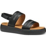 GEOX - D550NC 0BCEW - Sandalen - Zwart - Klittenband - Casual