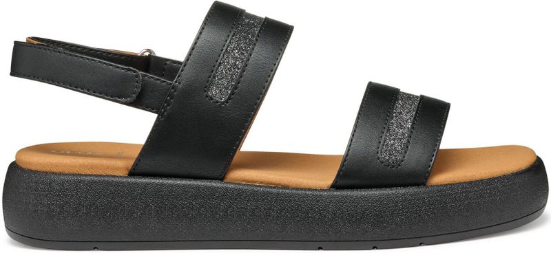 GEOX - D550NC 0BCEW - Sandalen - Zwart - Klittenband - Casual