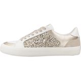 Geox - Emmeleny - Sneakers - Lichtgrijs - Nappaleer