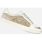 Geox - Emmeleny - Sneakers - Lichtgrijs - Nappaleer