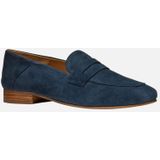 GEOX - Mantinea - Loafers - Marineblauw - Suèdeleer