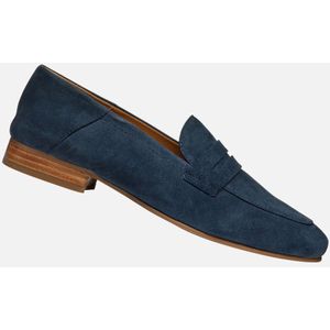 GEOX - Mantinea - Loafers - Marineblauw - Suèdeleer