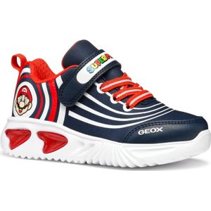 Geox - Assister - Hardloopschoenen - Blauw - Mesh - Synthetisch