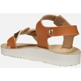 GEOX - SANDAAL COSTAREI - Sandalen - Biscuit/Rozegoud - Lederlook