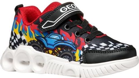 WROOM - Sneakers - Zwart - Imitatieleer/Textiel - Ronde Neus