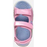 Geox - J Ciberdron G - Sandaal - Roze/Lt Sky - Synthetisch - Klittenbandsluiting