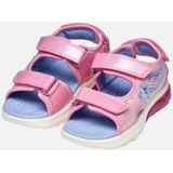 Geox - J Ciberdron G - Sandaal - Roze/Lt Sky - Synthetisch - Klittenbandsluiting
