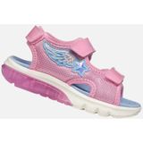 Geox - J Ciberdron G - Sandaal - Roze/Lt Sky - Synthetisch - Klittenbandsluiting