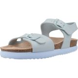 GEOX - Bubblebow - Sandalen - Azuurblauw - Lederlook