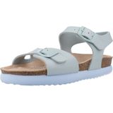 GEOX - Bubblebow - Sandalen - Azuurblauw - Lederlook