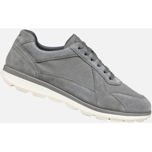 GEOX - SPHERICA EC12 - Sneakers - Donkergrijs - Suède en Textiel