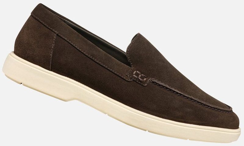 GEOX - SPHERICA EC17 - Loafers - Donkerbruin - Suède