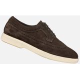 GEOX - SPHERICA EC17 - Veterschoenen - Donkerbruin - Suède