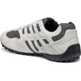 Geox - U Snake Original - Leren Herentrainers - Wit - Comfortabele Schoenen