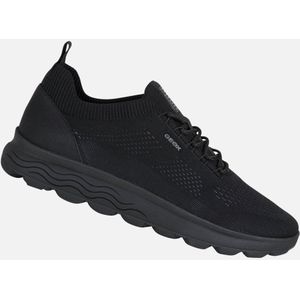 Geox - D Spherica - Damessneakers - Zwart - Textiel