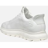 Geox - Spherica Plus - Damestrainers - Wit - Ademend en Ultra-Dempend