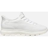 Geox - Spherica Plus - Damestrainers - Wit - Ademend en Ultra-Dempend