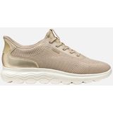 Geox - Spherica Plus - Sneakers - Marineblauw - Mesh en Leer