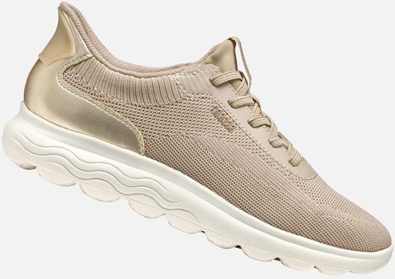 Geox - Spherica Plus - Sneakers - Marineblauw - Mesh en Leer