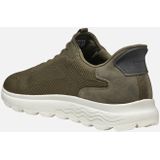 GEOX - SPHERICA PLUS - Sneakers - Legergroen - Gebreid Textiel