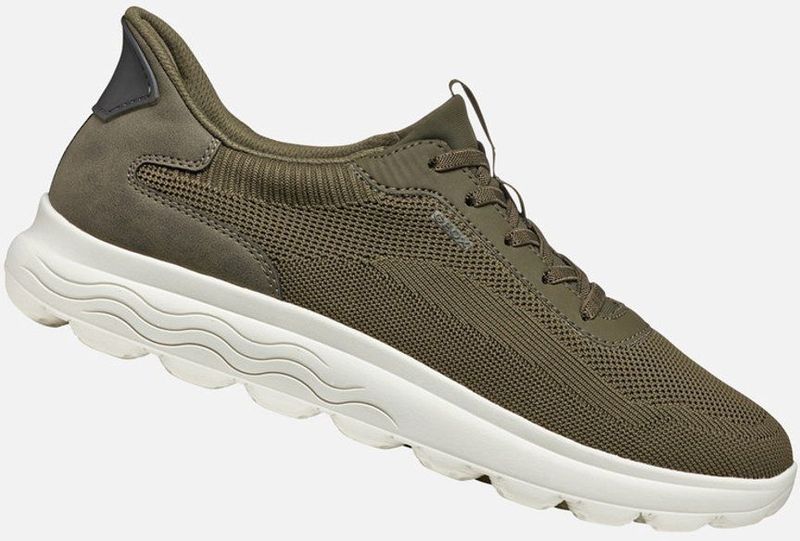 GEOX - SPHERICA PLUS - Sneakers - Legergroen - Gebreid Textiel
