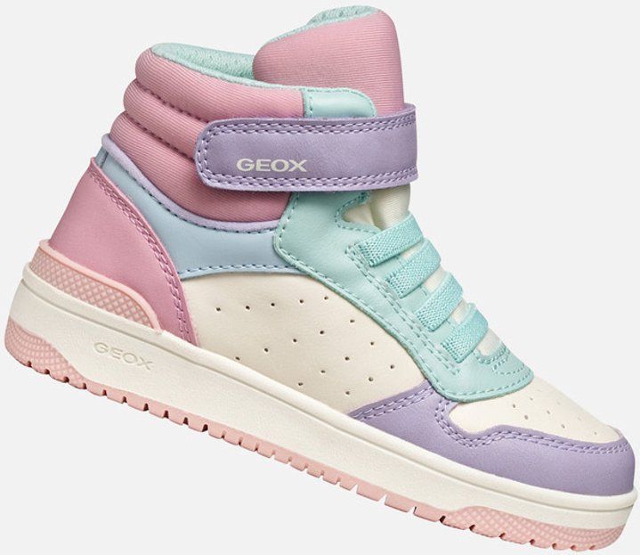 GEOX - Washiba - Sneakers - Lichtroze - Basketbalschoenen