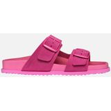 GEOX - SANDYBETT - Sandalen - Fuchsia - Suède