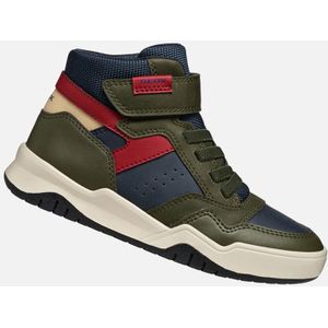 GEOX - J PERTH - Baskets - Kaki - Lage Schoenen voor Jongens