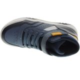 GEOX - Perth - Hoge Sneakers - Blauw/Grijs - Polyurethaan