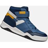 GEOX - Perth - Hoge Sneakers - Blauw/Grijs - Polyurethaan