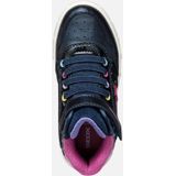 GEOX - Sneakers met LED - Marineblauw - Polyurethaan