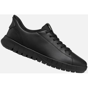 Geox - U FLEXTRIDE PLUS - Sneakers - Zwart - Veters
