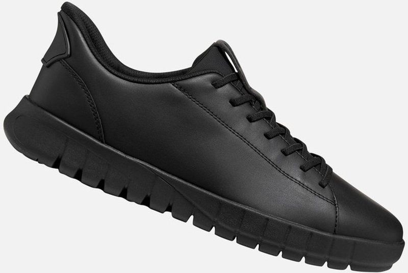 Geox - U FLEXTRIDE PLUS - Sneakers - Zwart - Veters