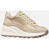 Geox - Spherica EC13 - Sneakers - Licht Goud en Beige - Dames