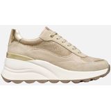 Geox - Spherica EC13 - Sneakers - Licht Goud en Beige - Dames