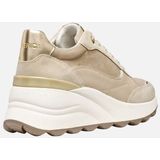 Geox - Spherica EC13 - Sneakers - Licht Goud en Beige - Dames