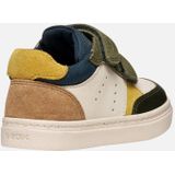 GEOX - Nashik - Sneakers - Licht Ivoor/Donkergroen