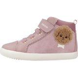 GEOX - Gisli - Hoge Sneakers - Roze - Leer