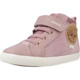GEOX - Gisli - Hoge Sneakers - Roze - Leer