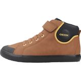 Geox - J Gisli Boy - Sneakers - Bruin - Materiaal: Lichte Schoen