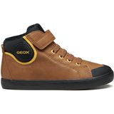 Geox - J Gisli Boy - Sneakers - Bruin - Materiaal: Lichte Schoen