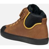 Geox - J Gisli Boy - Sneakers - Bruin - Materiaal: Lichte Schoen