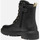 Zwart - Veterschoenen - Textiel/Synthetisch - Middel Wijdte