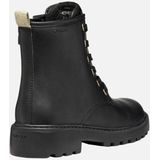 Zwart - Veterschoenen - Textiel/Synthetisch - Middel Wijdte