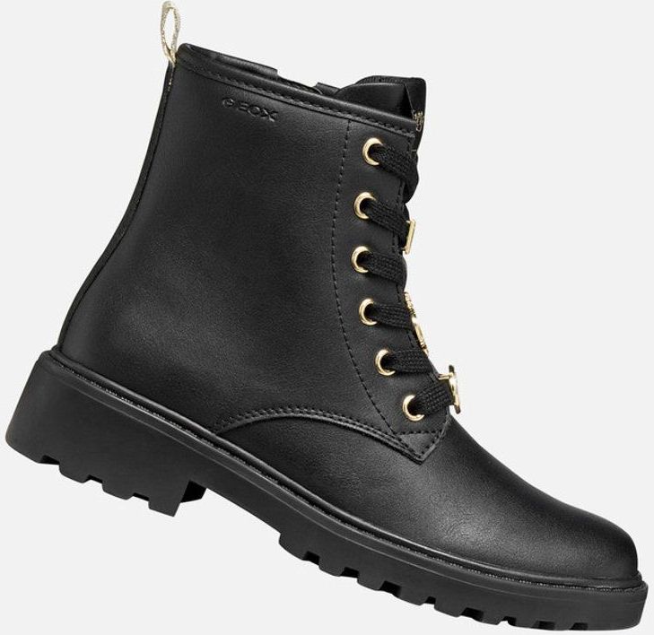 Zwart - Veterschoenen - Textiel/Synthetisch - Middel Wijdte